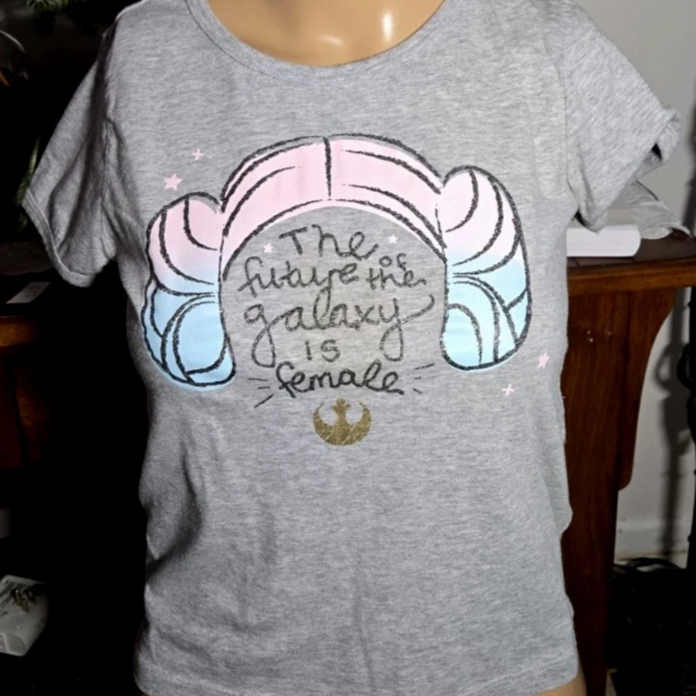 Disney Gray Graphic T-Shirt